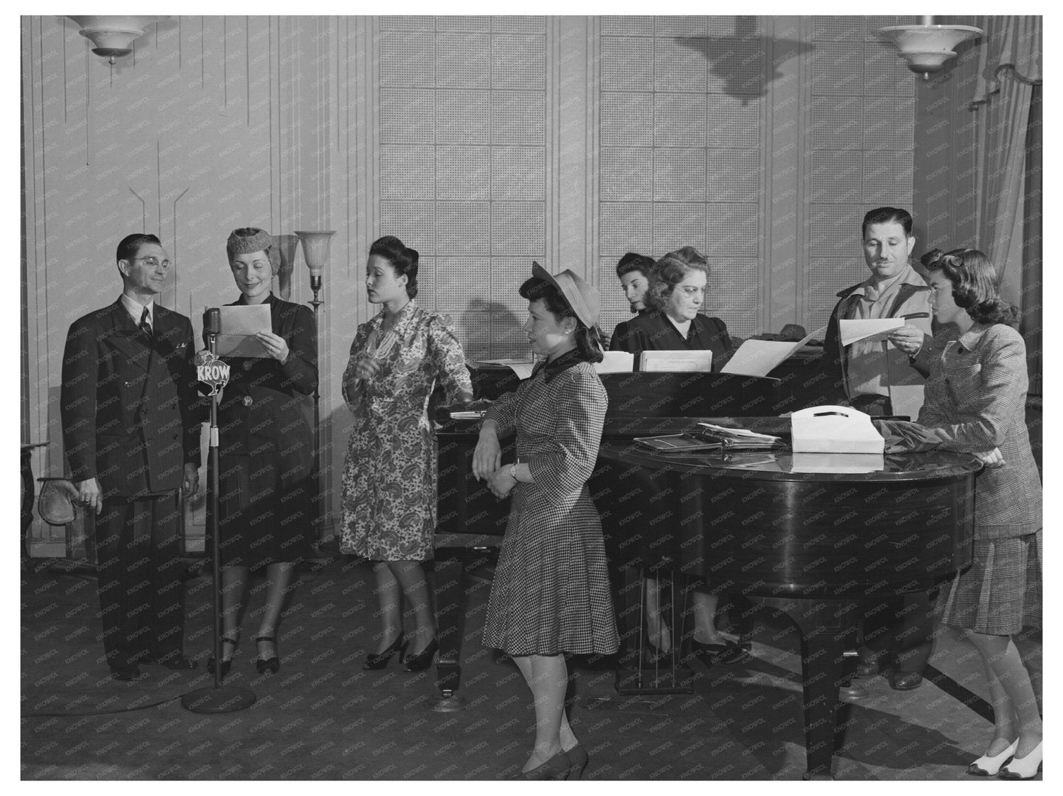 Portuguese Radio Program at KROW Oakland 1942