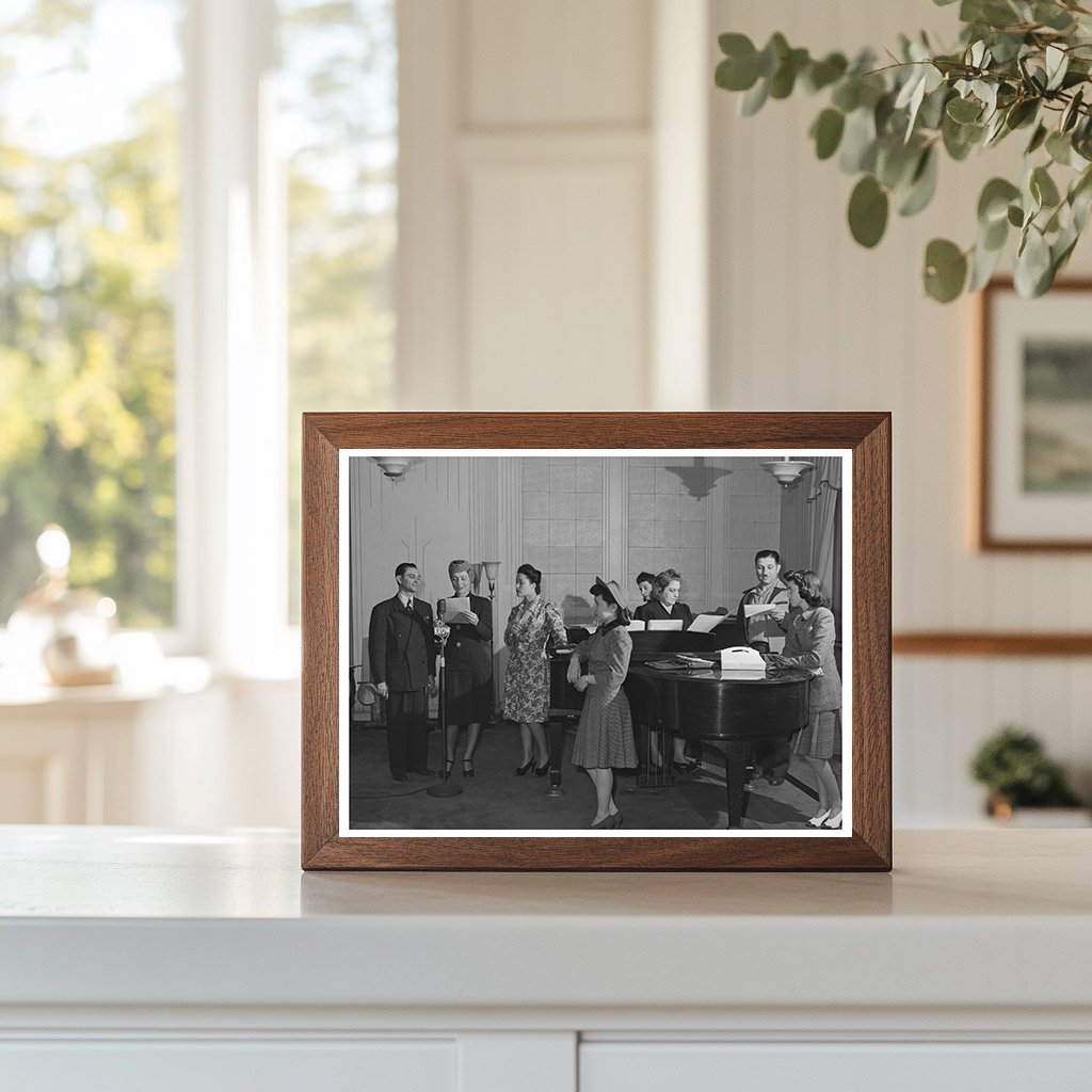 Portuguese Radio Program at KROW Oakland 1942