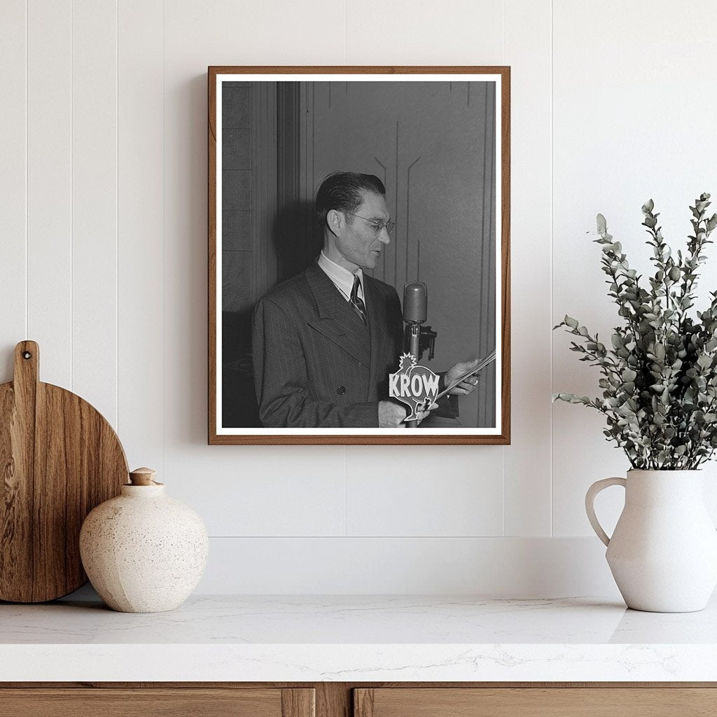 Arthus V. Avila Portuguese Immigrant 1942 KROW Director