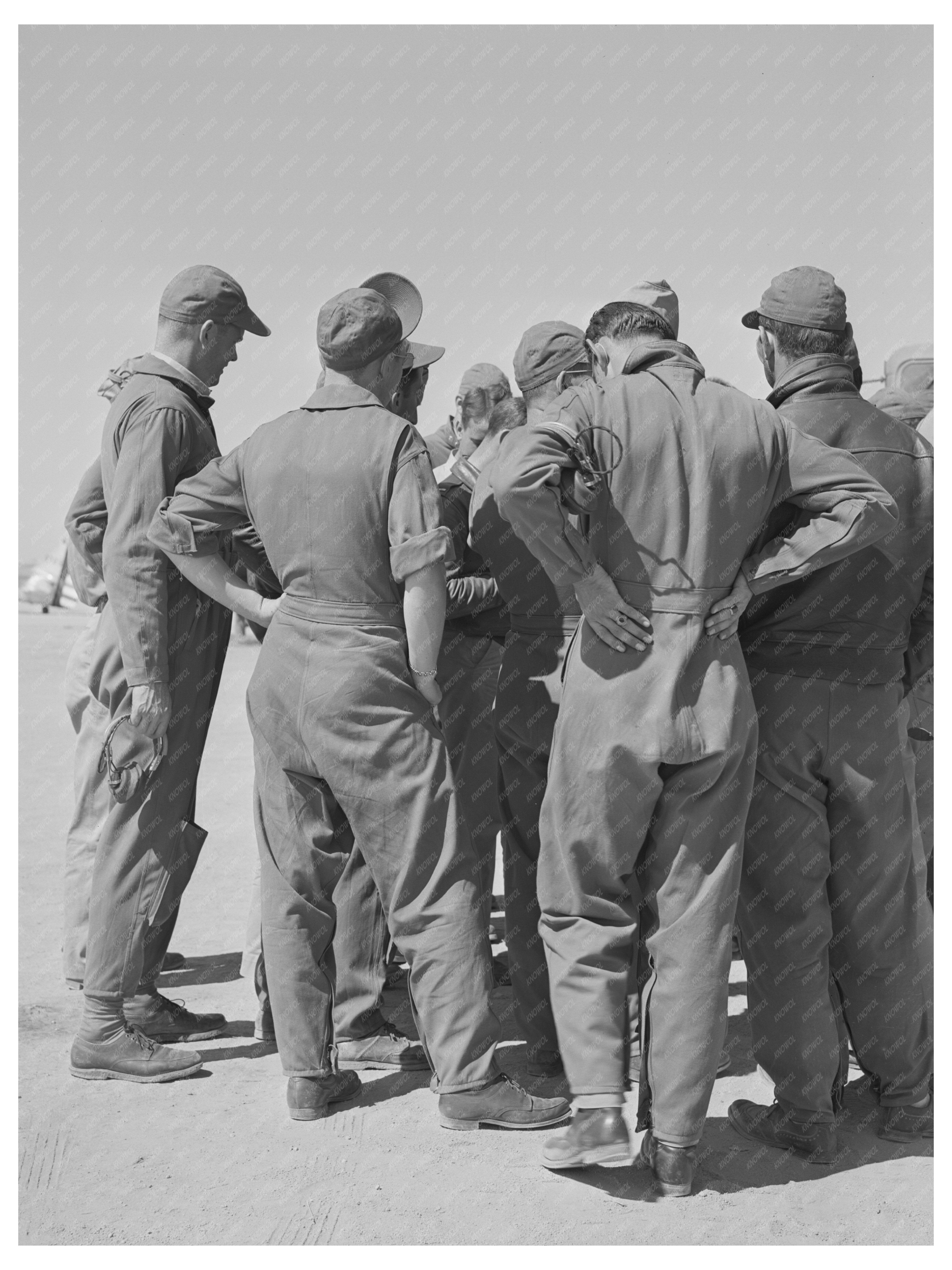 Fatigue Uniform of Flying Sergeants May 1942