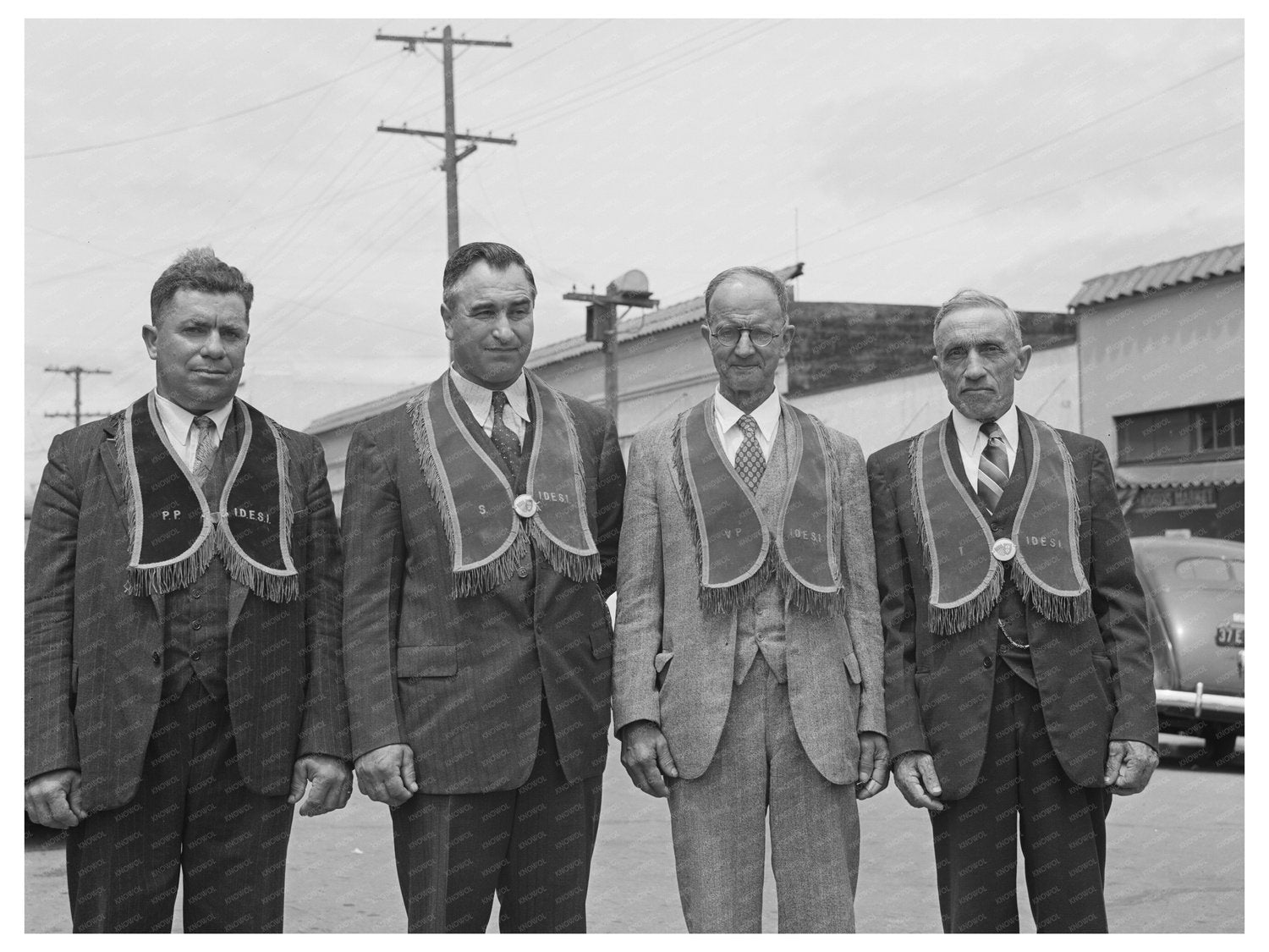 IDESI Society Officers Novato California May 1942