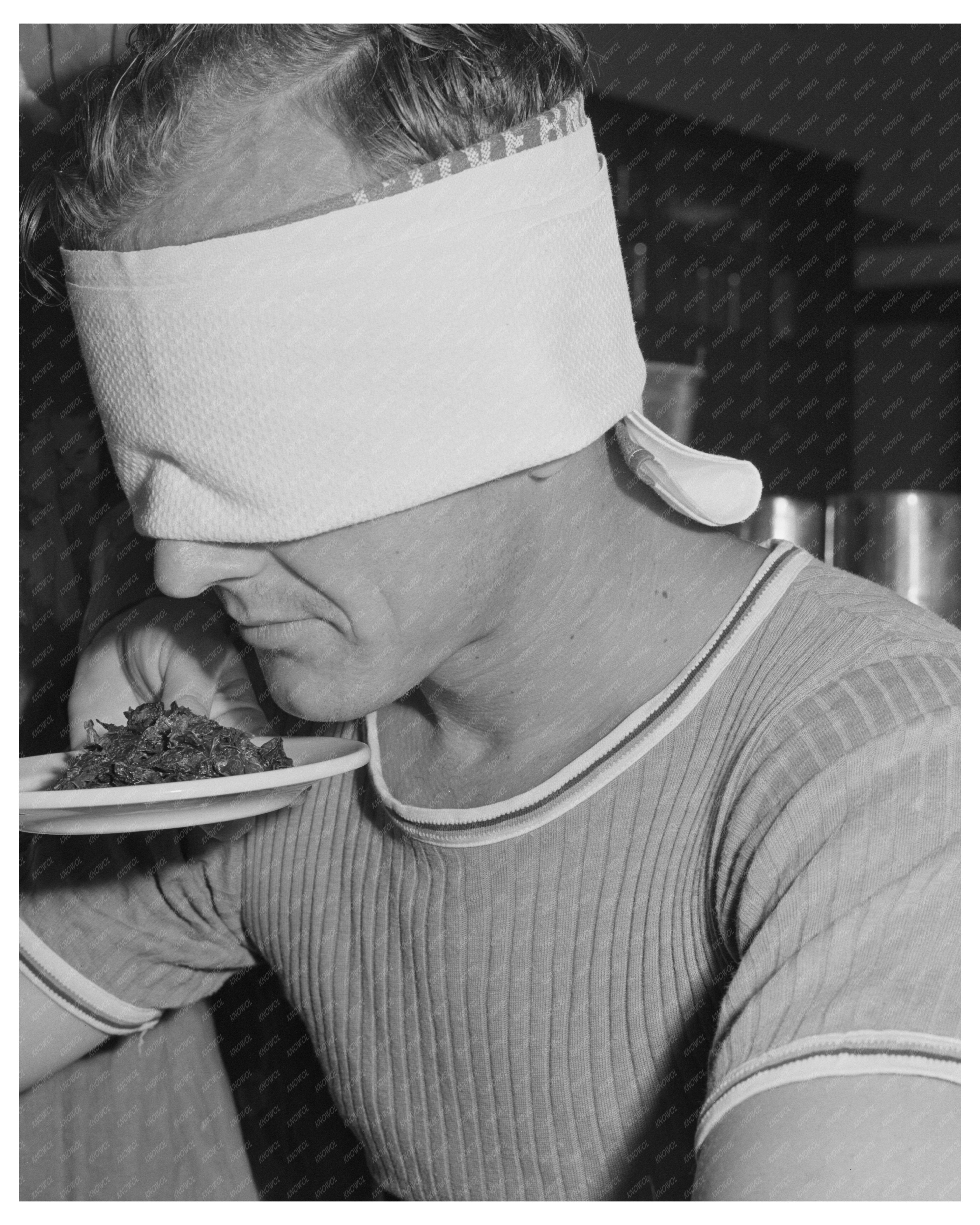 Blindfold Test for Dehydrated Spinach June 1942
