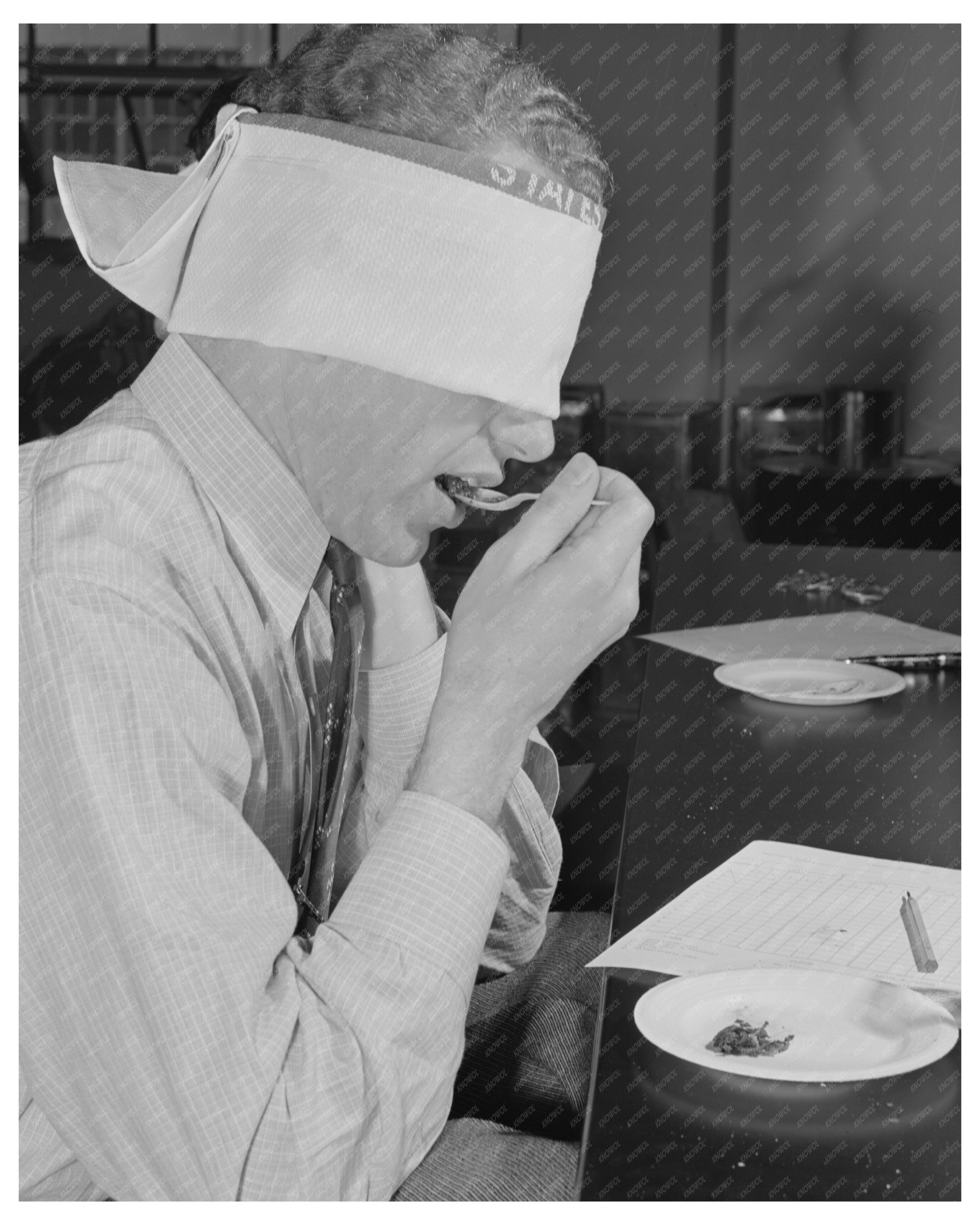 1942 Blindfold Taste Test of Dehydrated Spinach