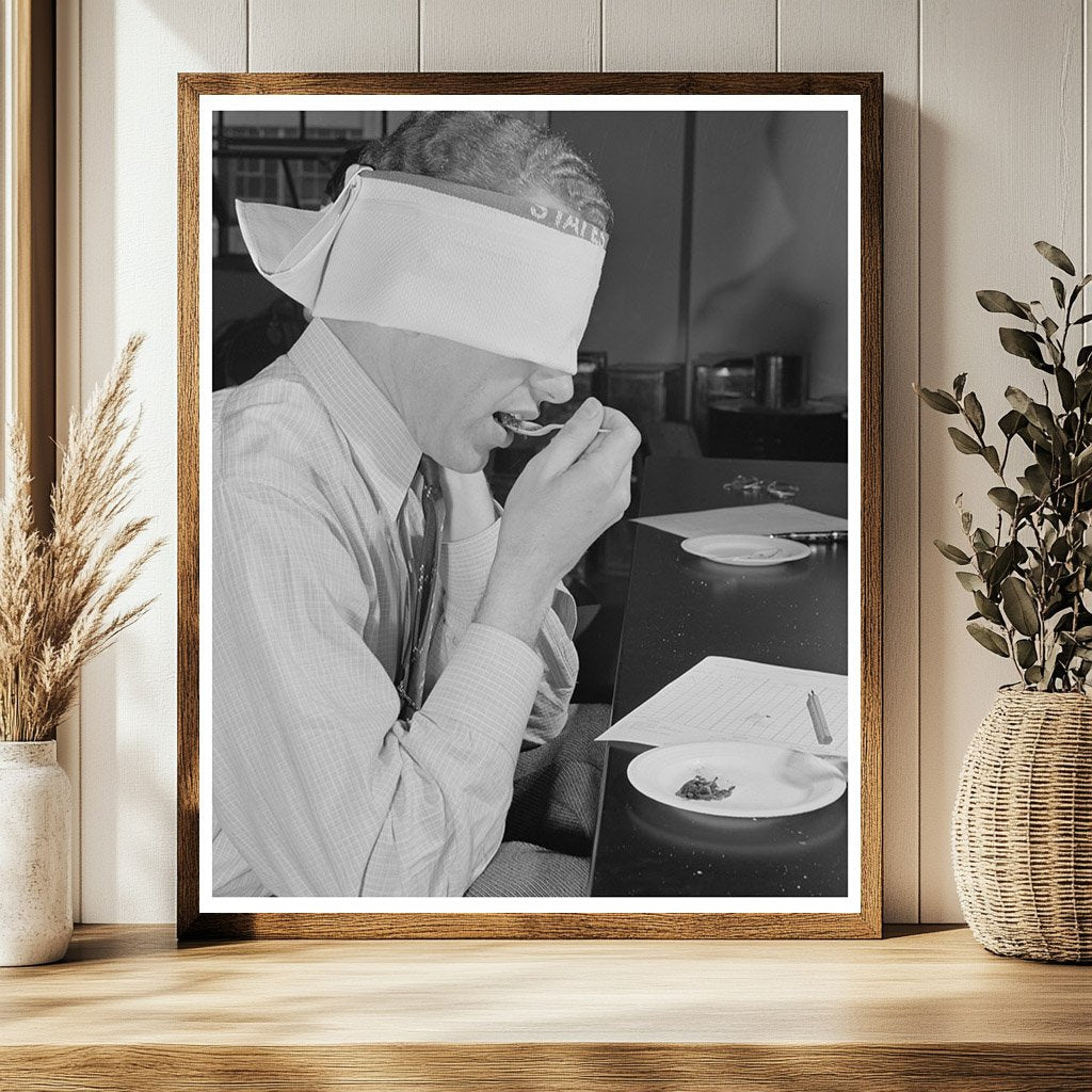 1942 Blindfold Taste Test of Dehydrated Spinach