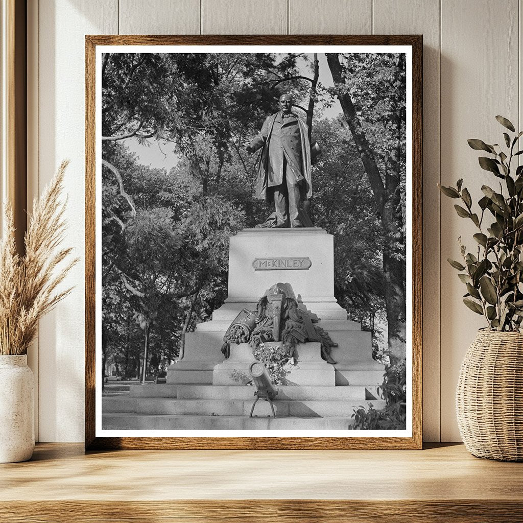 Vintage Monument in San Jose California May 1942