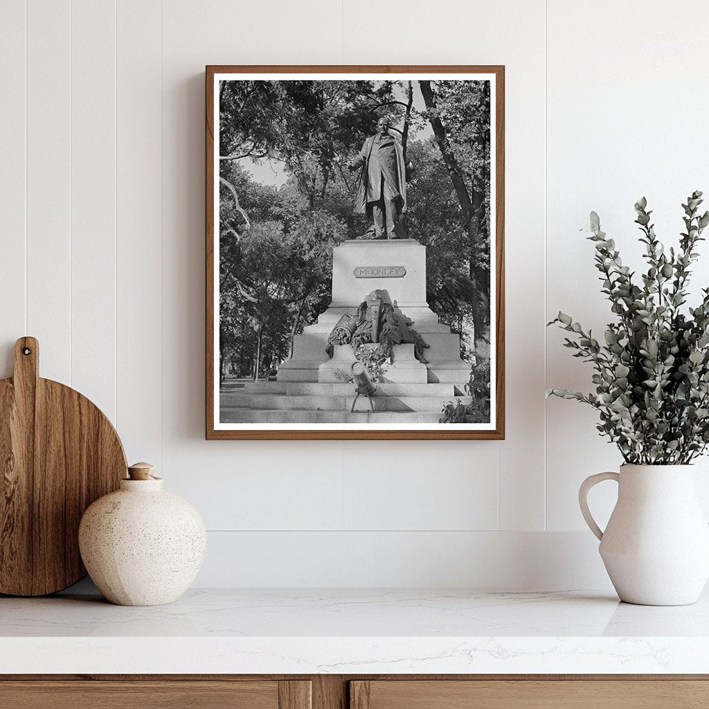 Vintage Monument in San Jose California May 1942