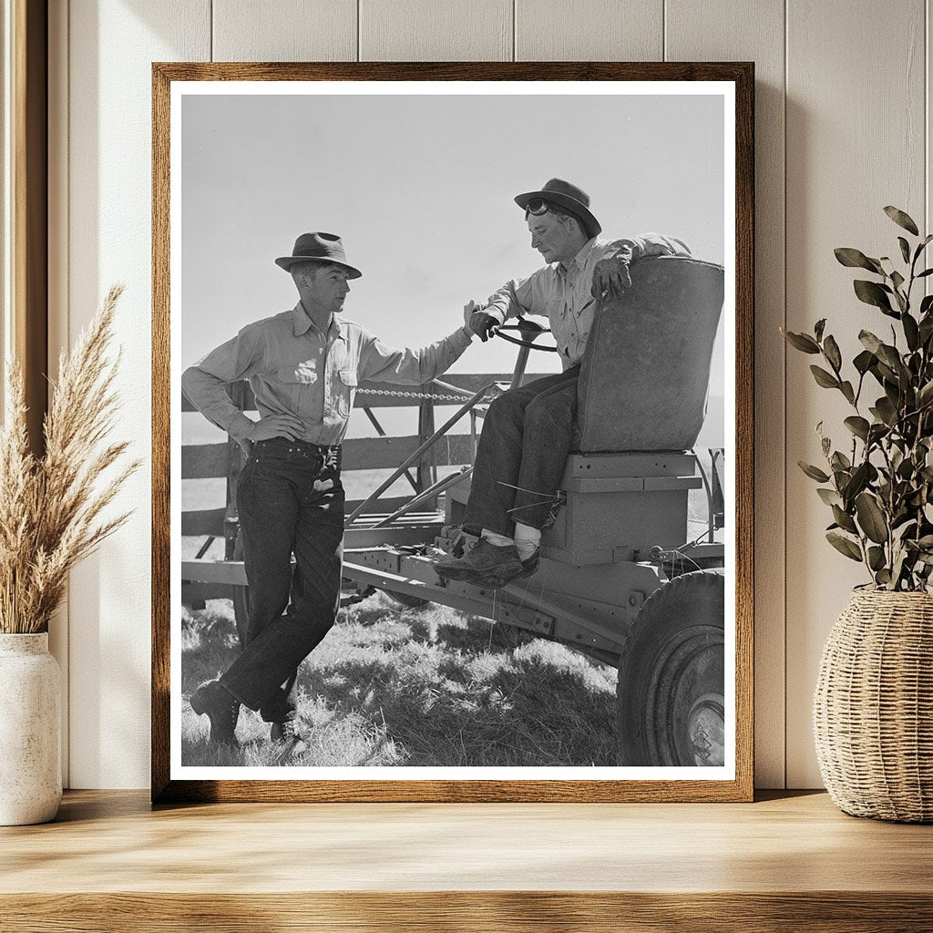 Haying Hands in Big Hole Valley Montana August 1942