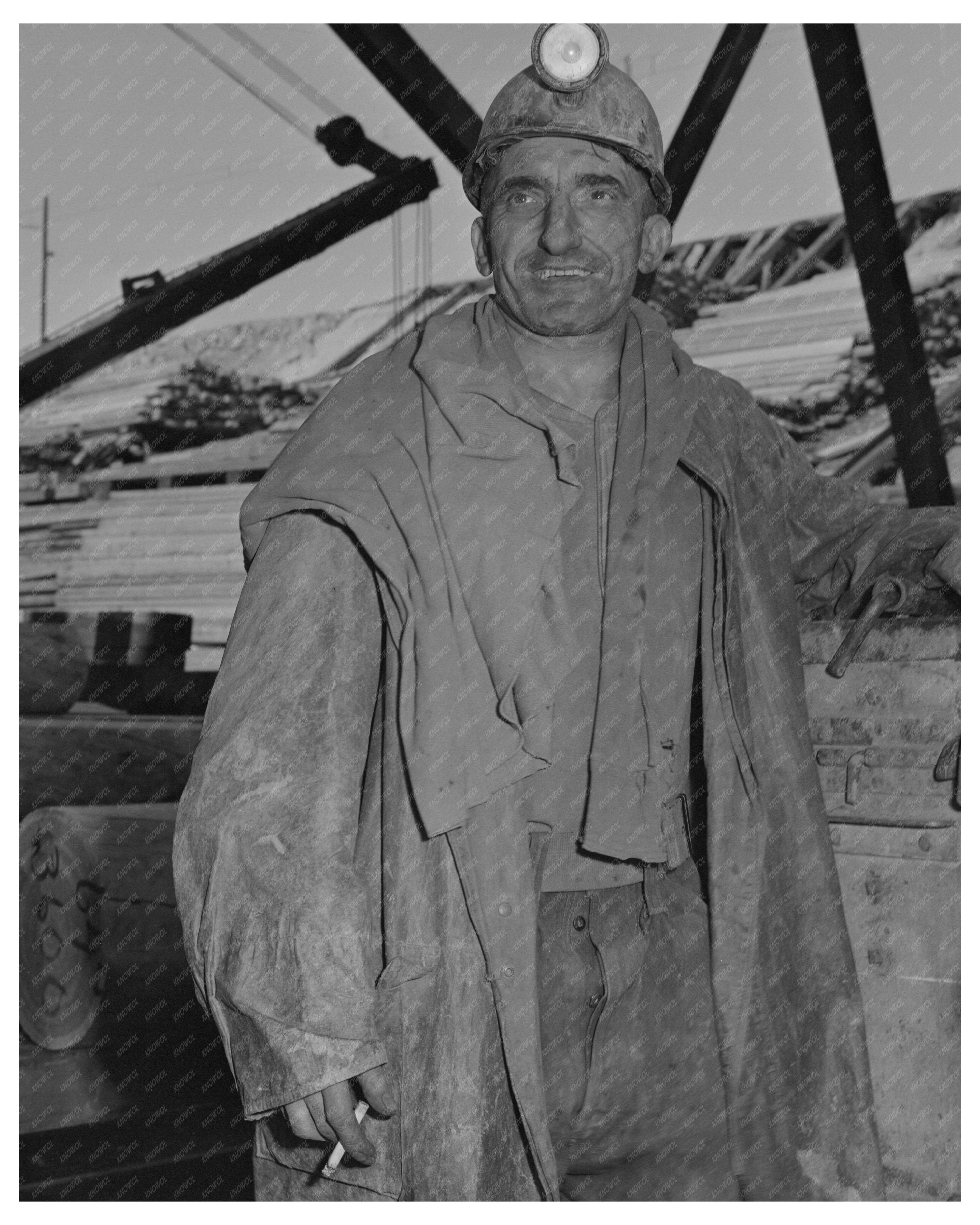 John Herlihy Anaconda Copper Mining Company 1942 Photo