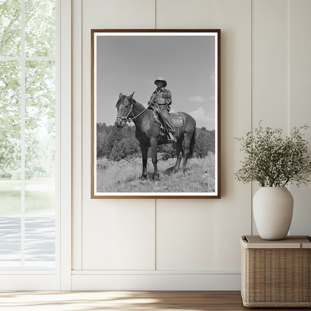 Gravelly Range Sheepherder Scene Montana September 1942