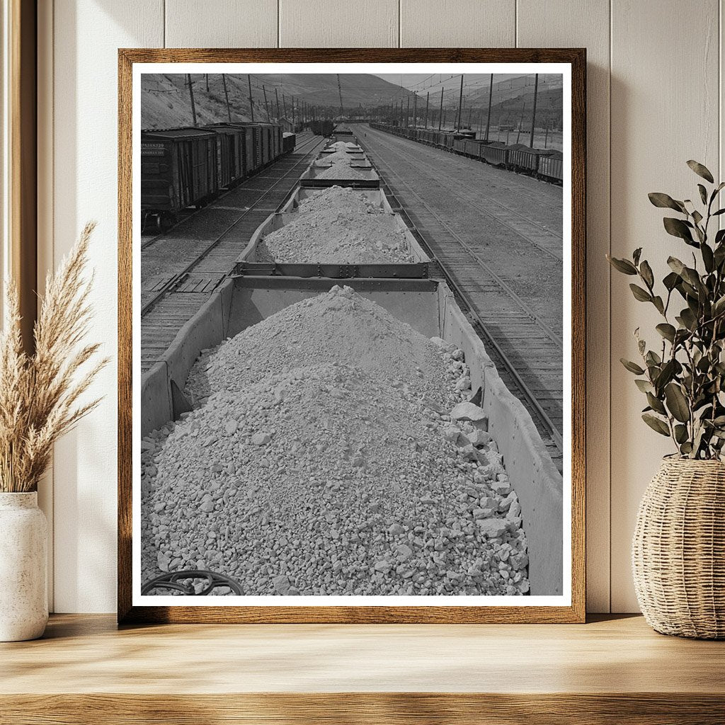 Anaconda Smelter Train Manganese Ore September 1942