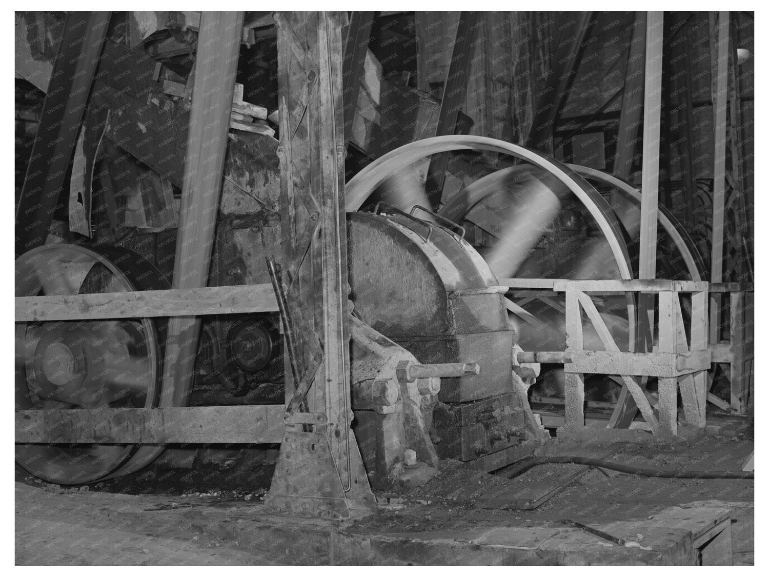 Anaconda Smelter Ore Processing September 1942 Photo