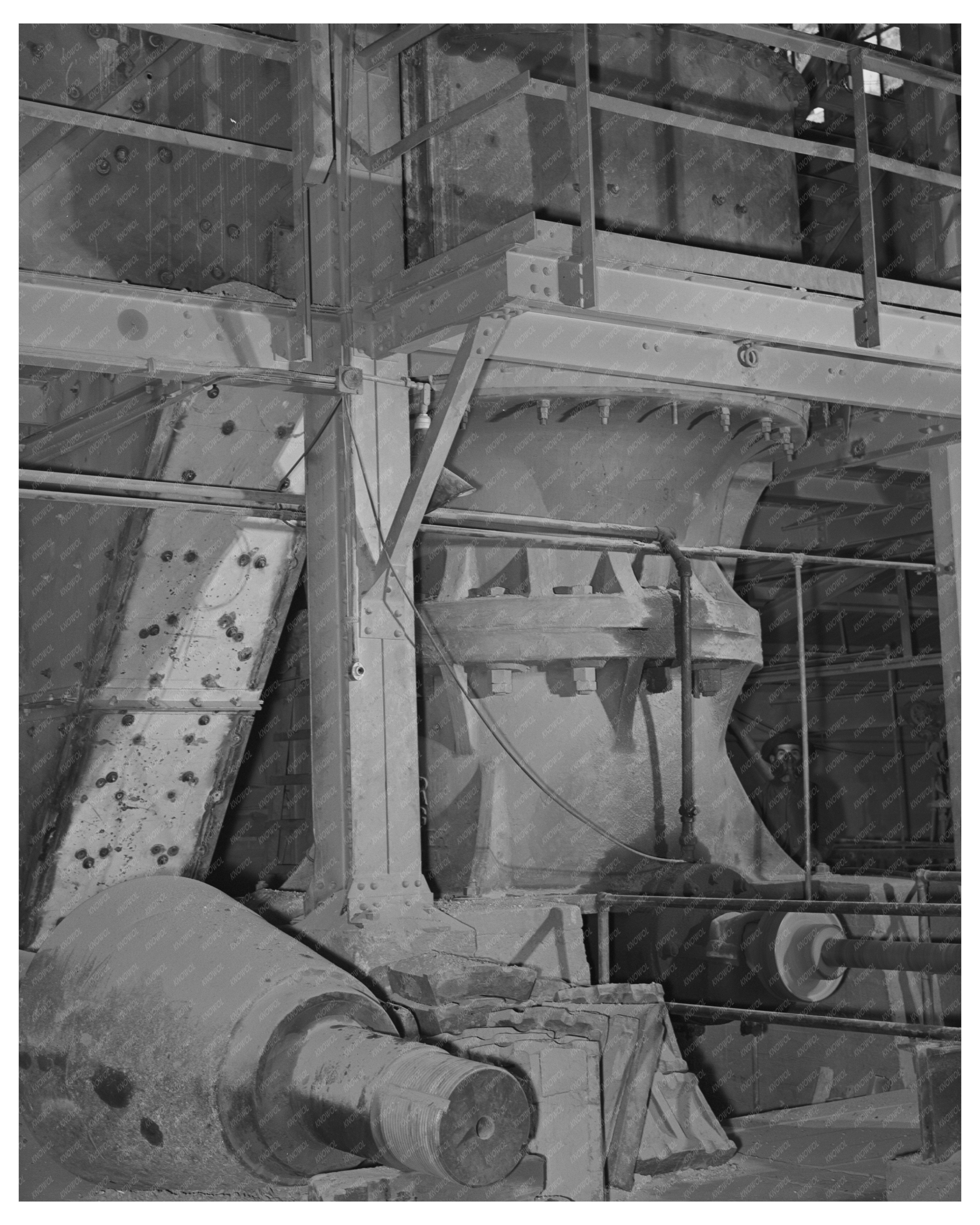 Anaconda Smelter Gyratory Crusher Montana 1942