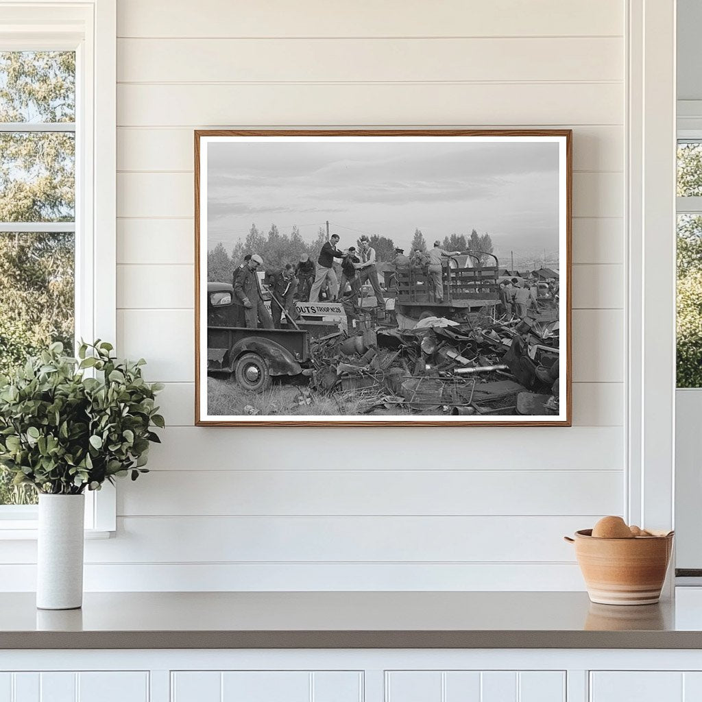 Scrap Salvage Campaign Butte Montana 1942