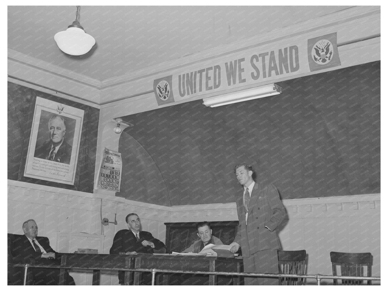 William Mason at Engineers Union Convention Butte Montana 1942
