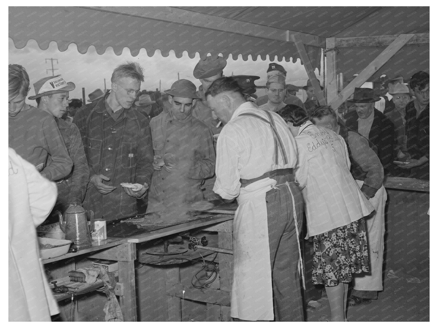Butte Montana Volunteer Workers Lunch October 1942
