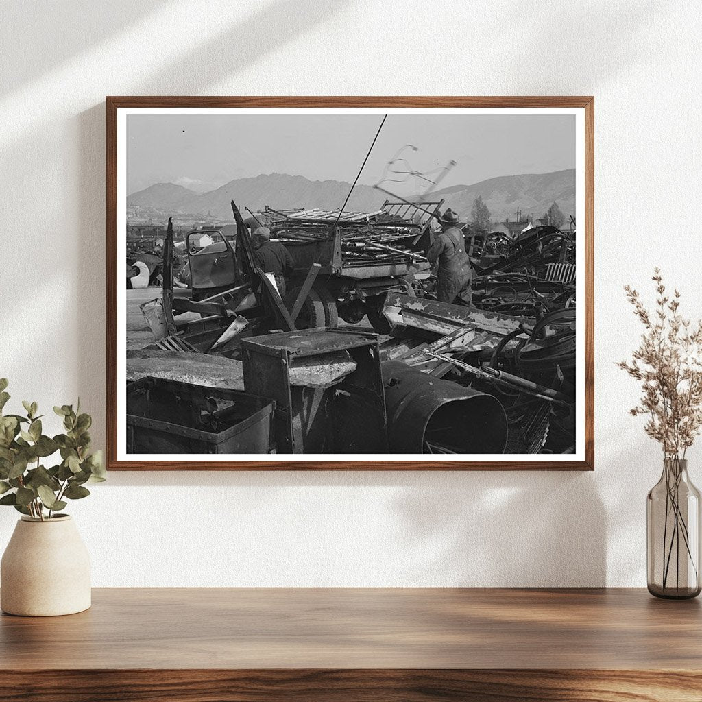 1942 Scrap Material Segregation in Butte Montana