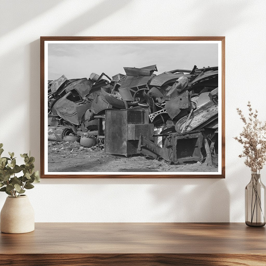 Butte Montana Scrap Pile October 1942 World War II
