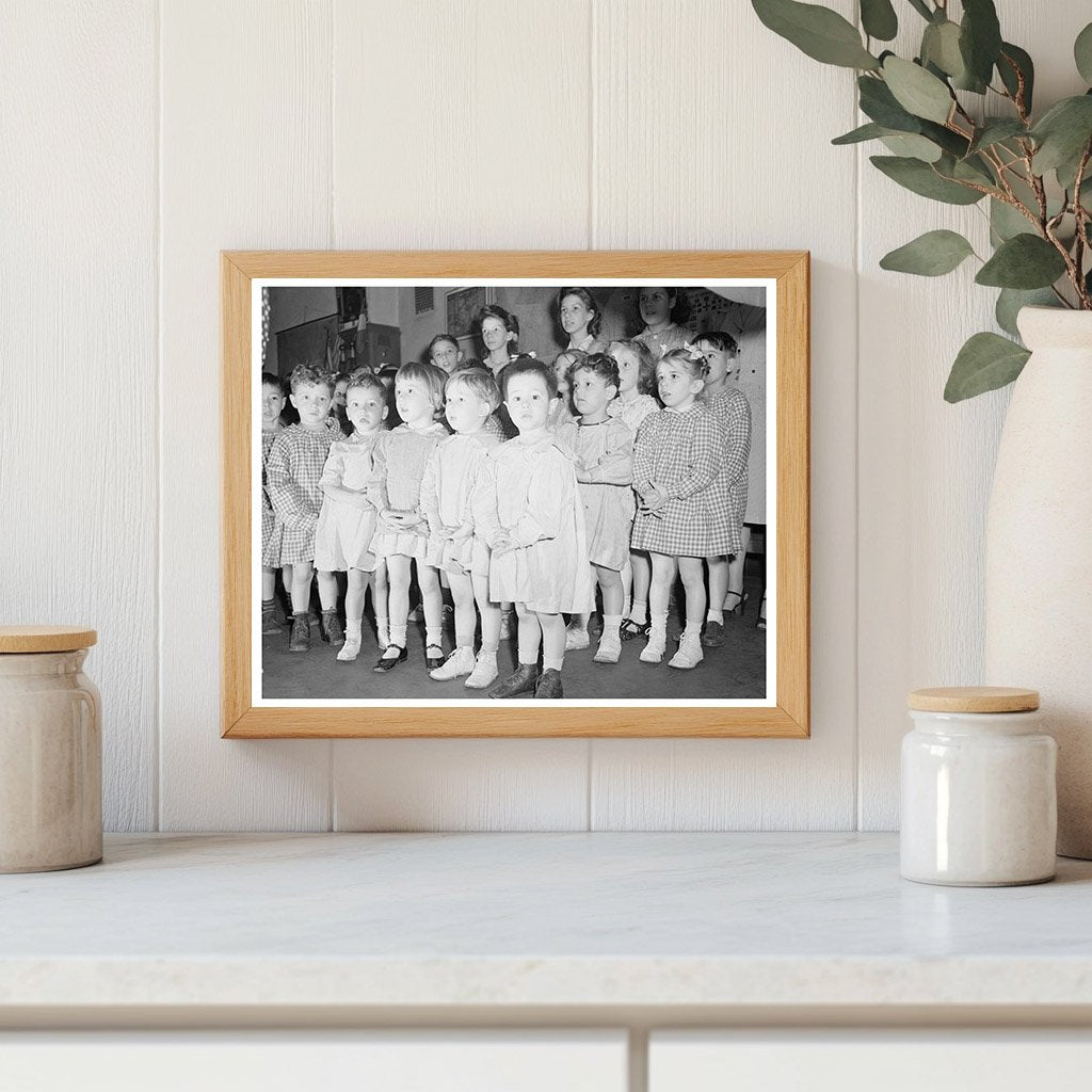 Preschool Children at LEcole Maternelle 1944
