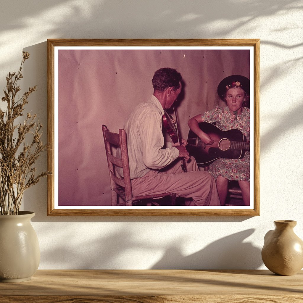 Orchestra at McIntosh County Square Dance 1939-1940