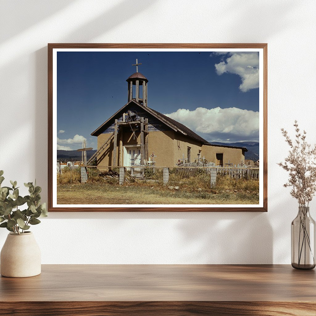 Llano de San Juan New Mexico Catholic Church 1940