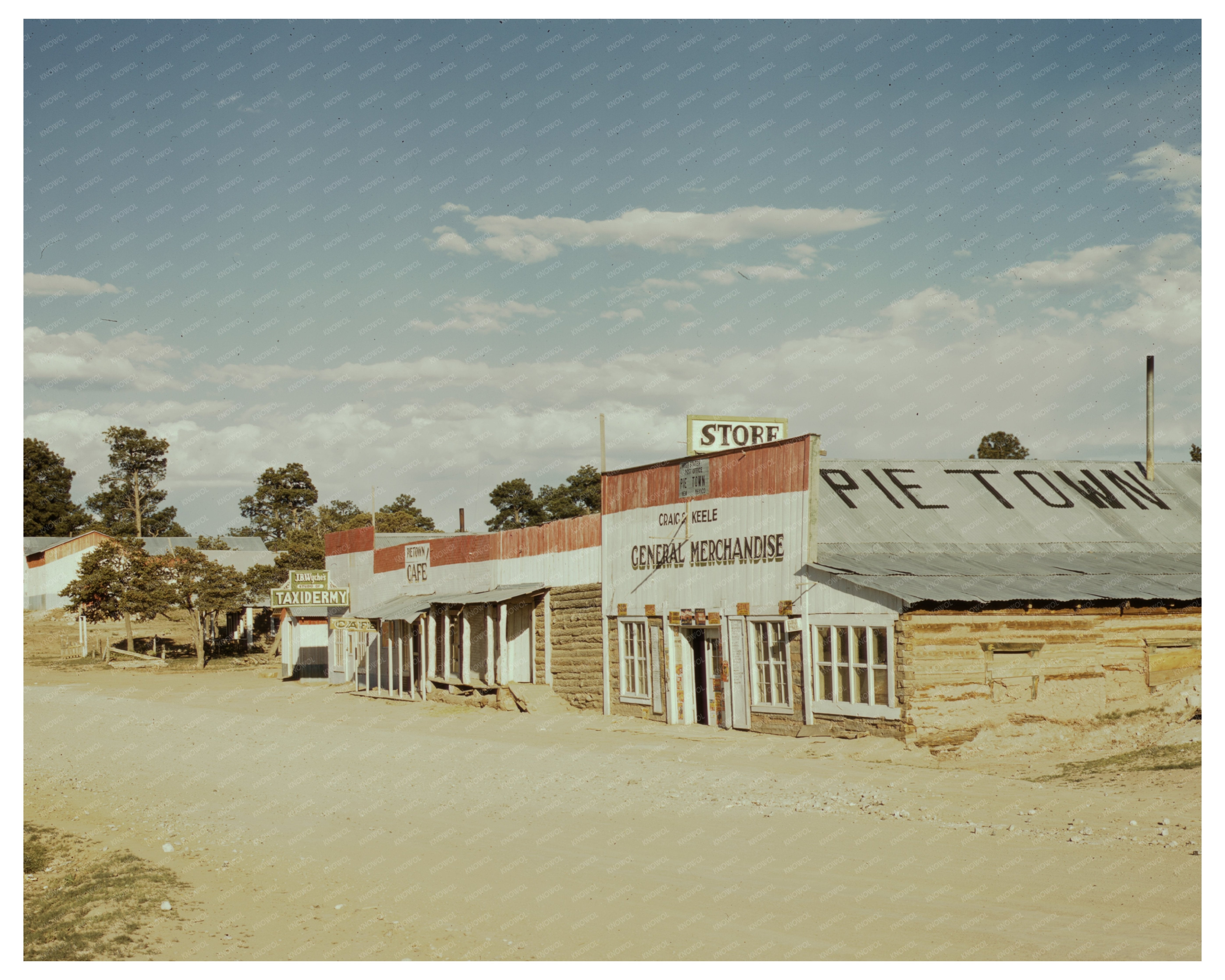 General Merchandise Store Pie Town New Mexico 1940