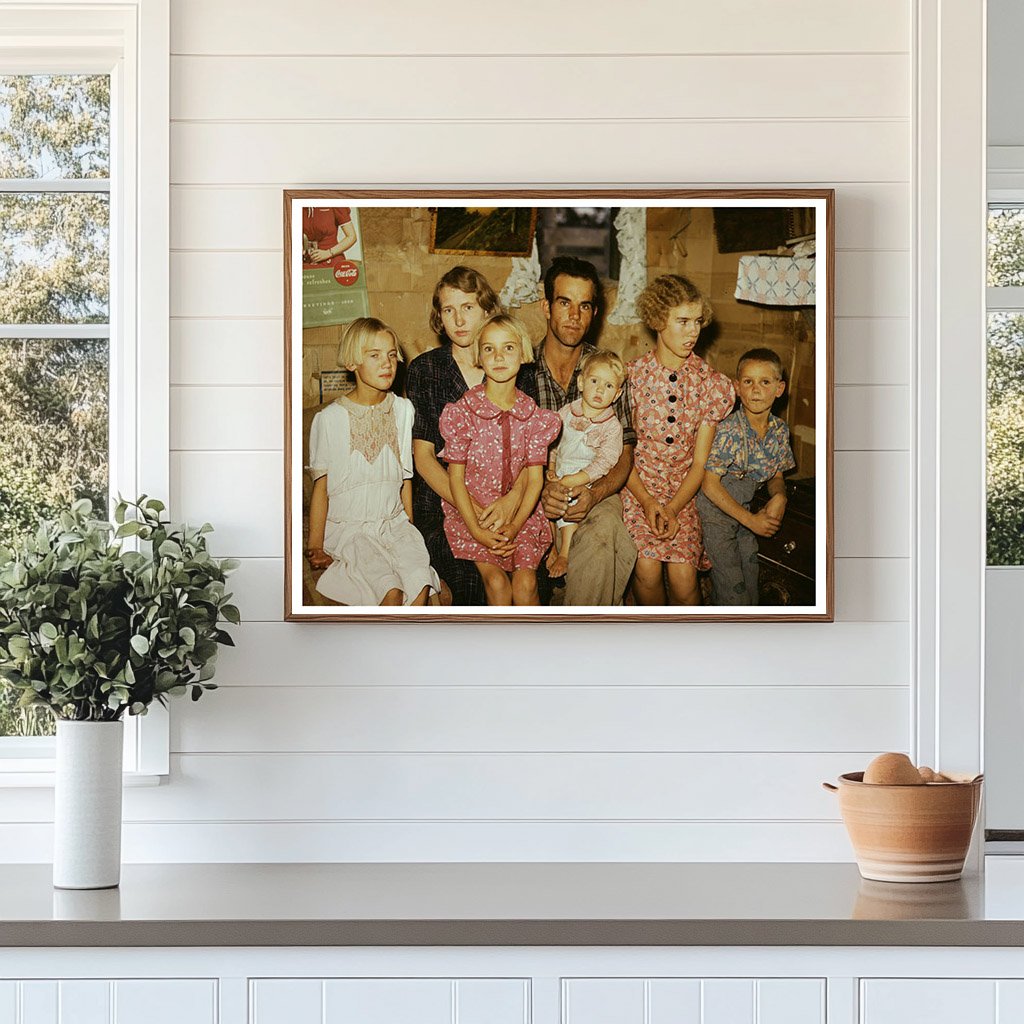Jack Whinery Family Homesteaders Pie Town New Mexico 1940