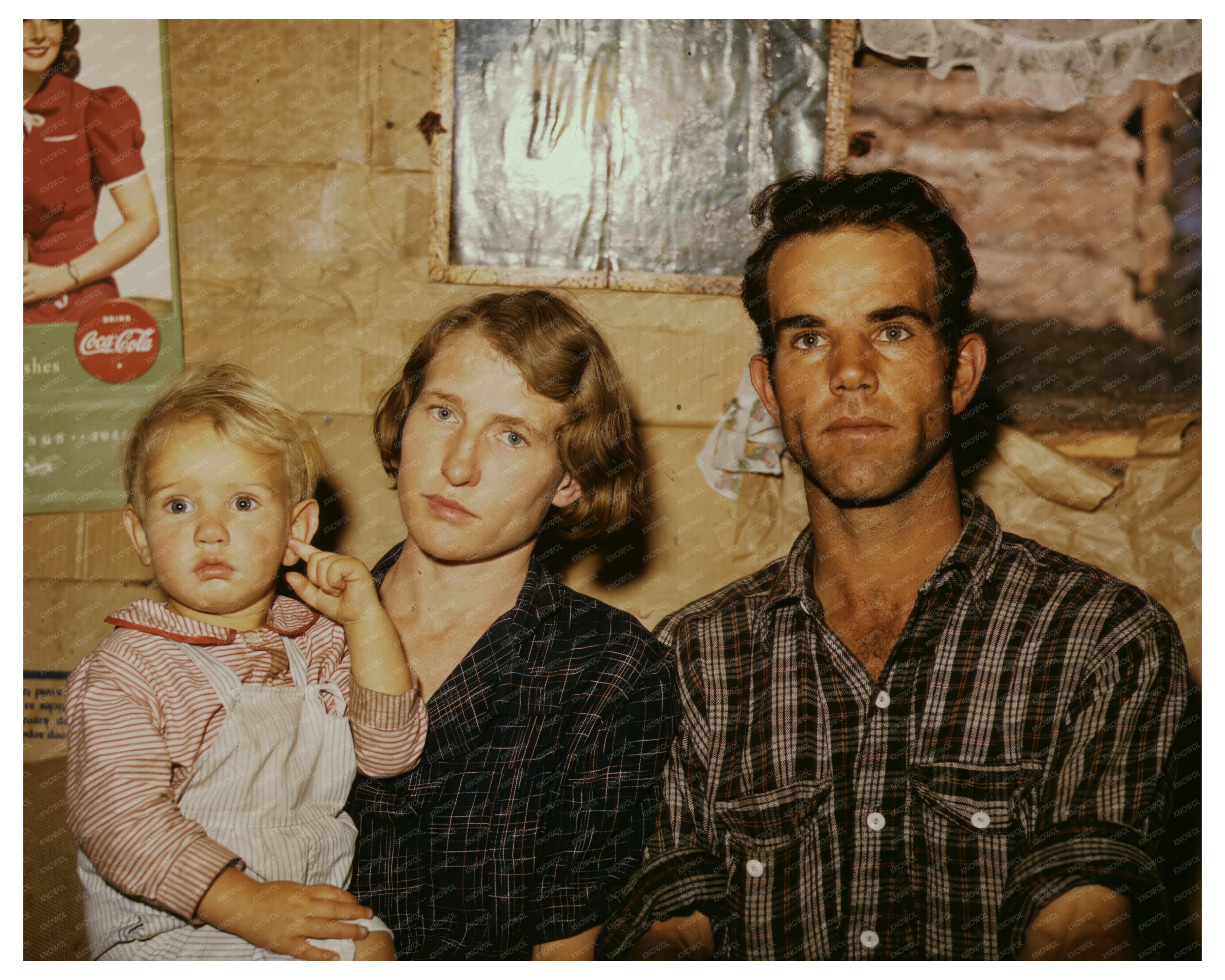 Jack Whinery Family Homesteading in Pie Town New Mexico 1940