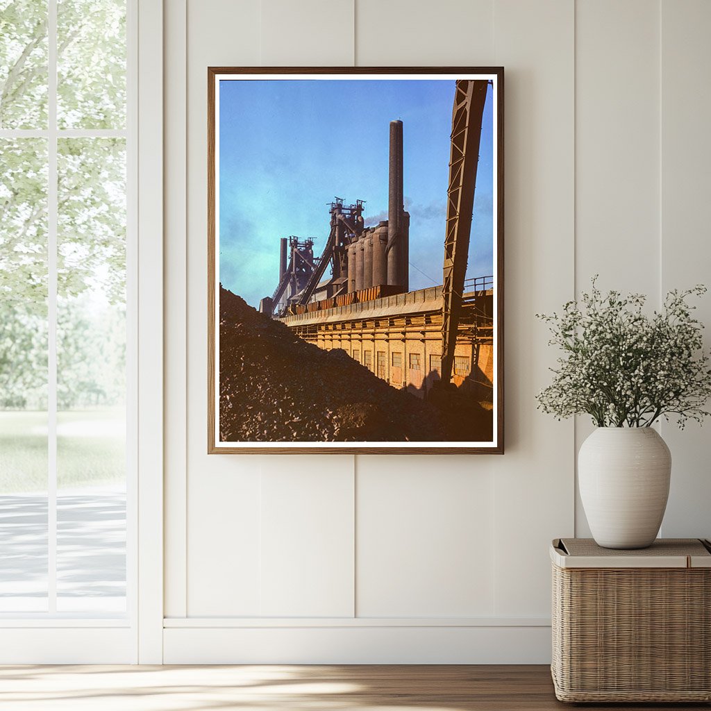 Carnegie-Illinois Steel Mill Etna Pennsylvania 1941