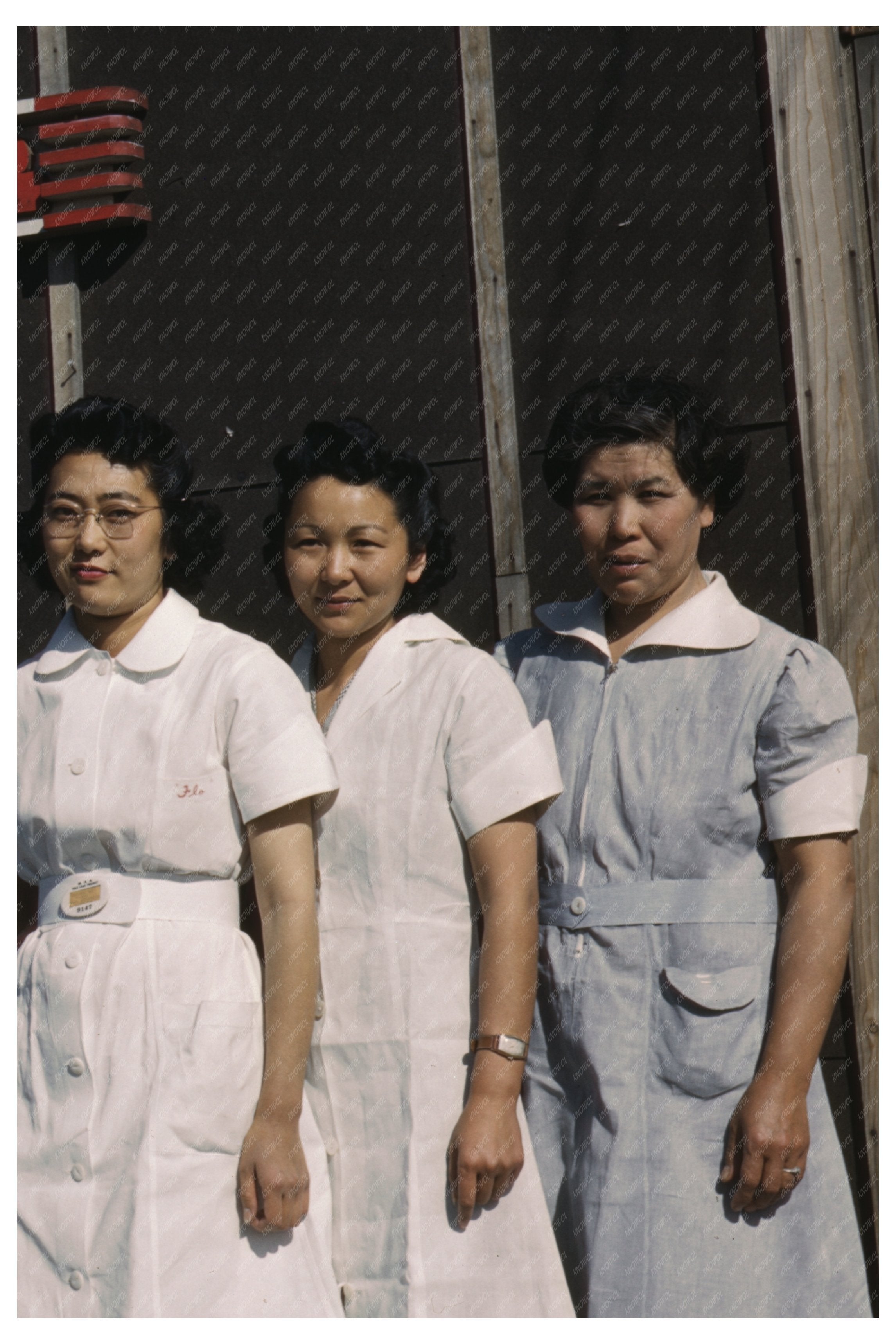 Women at Tule Lake Relocation Center 1942 1943