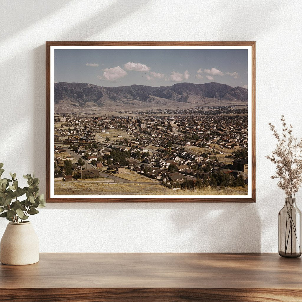 Butte Montana Mountain Landscape September 1942