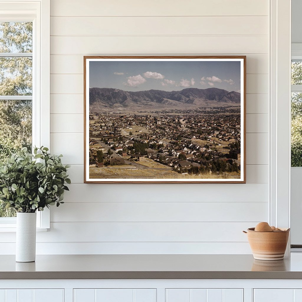 Butte Montana Mountain Landscape September 1942