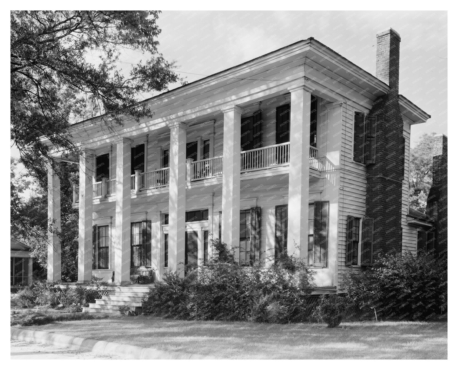 Historic Residence in Tuskegee, Alabama - 20th Century Archi