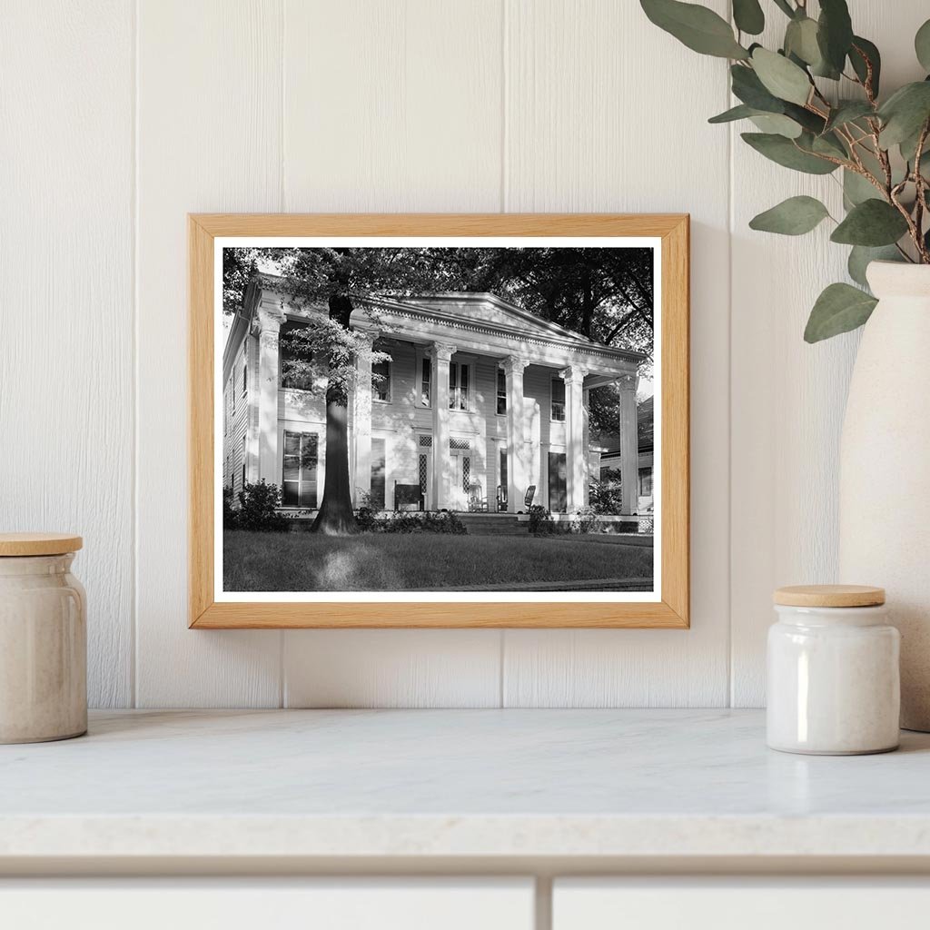 Montgomery, AL Vintage Architecture Photo from 1850