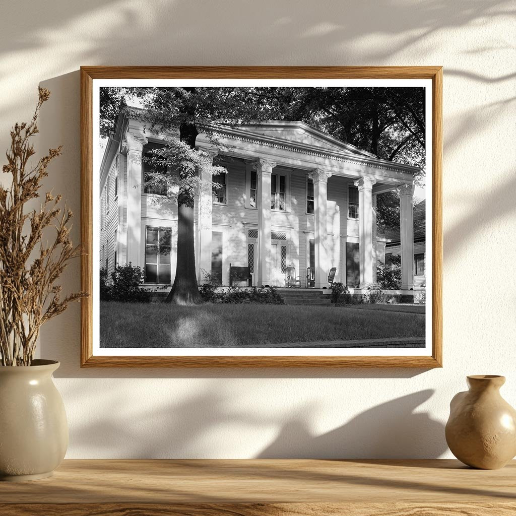 Montgomery, AL Vintage Architecture Photo from 1850