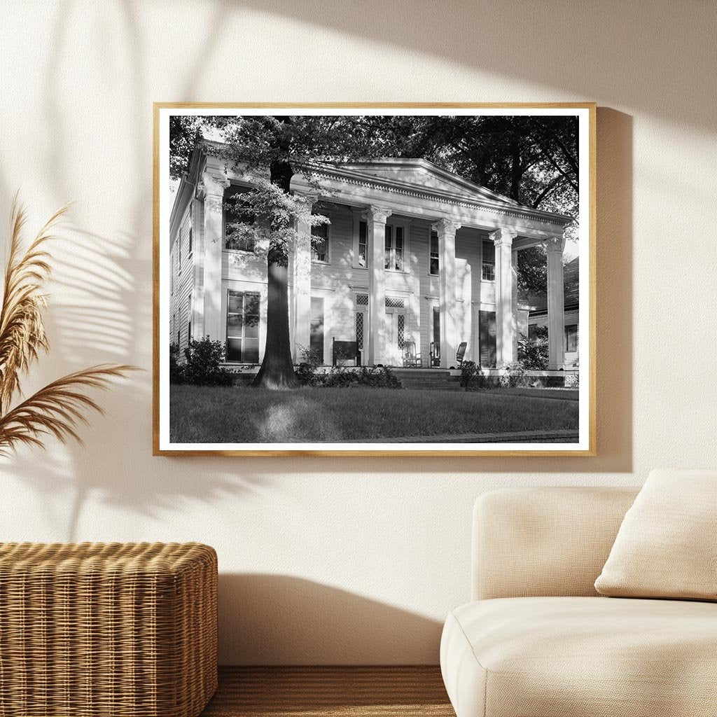 Montgomery, AL Vintage Architecture Photo from 1850