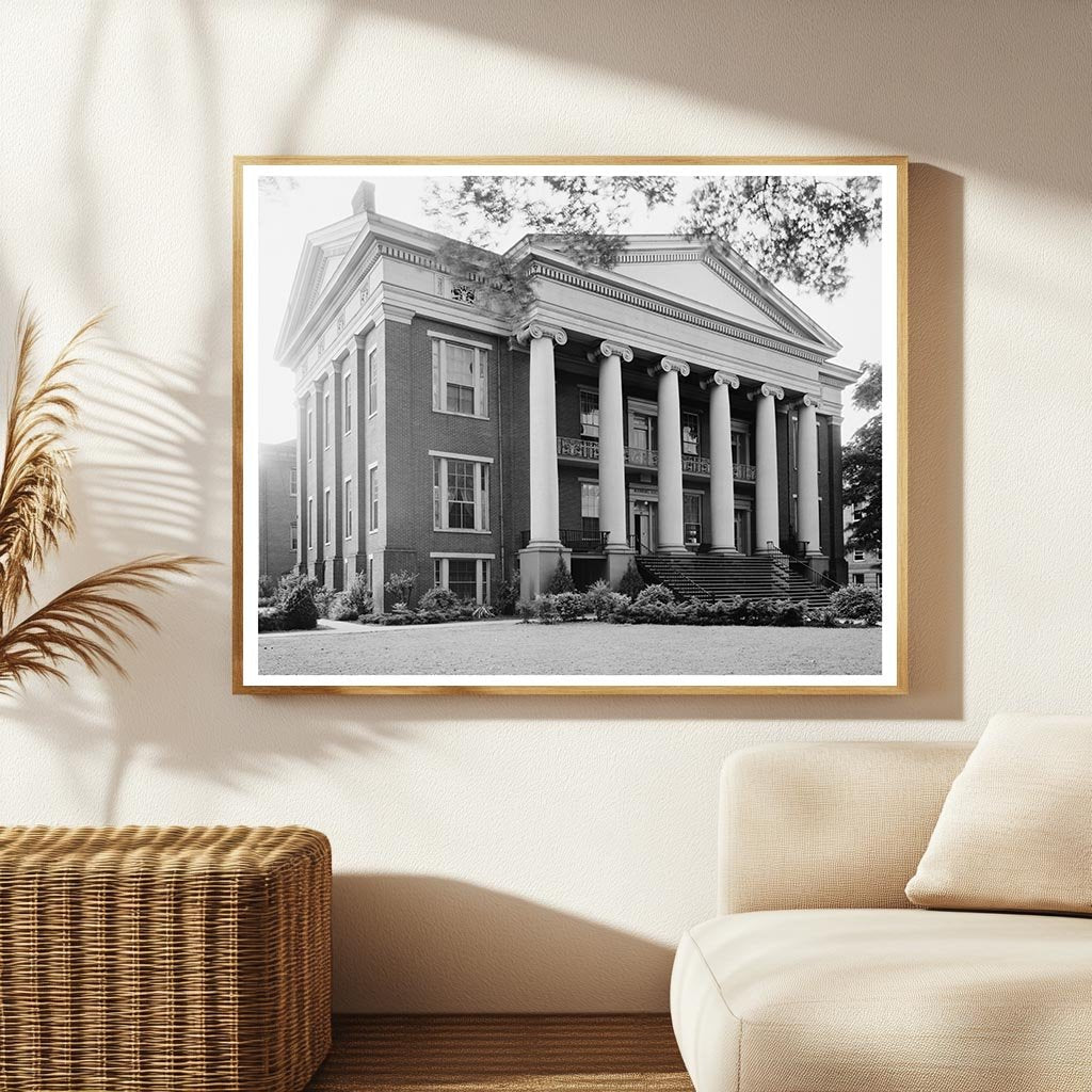 Manning Hall, Talladega AL, 1850: Historical Significance