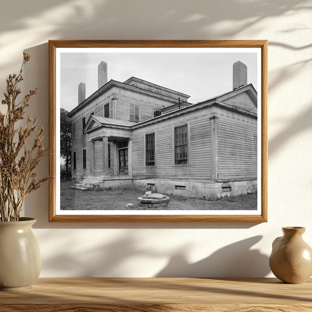 Historic 1848 Architecture in Cherokee, Alabama