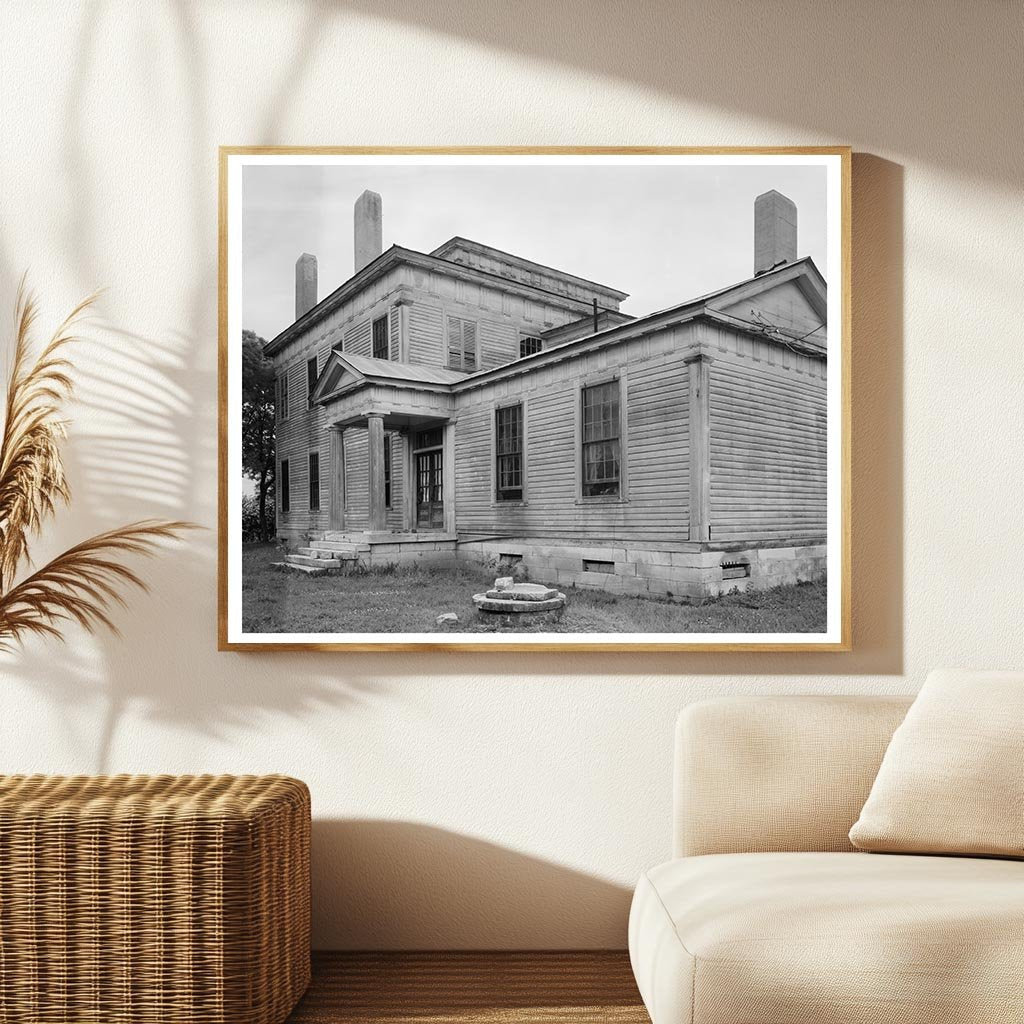 Historic 1848 Architecture in Cherokee, Alabama