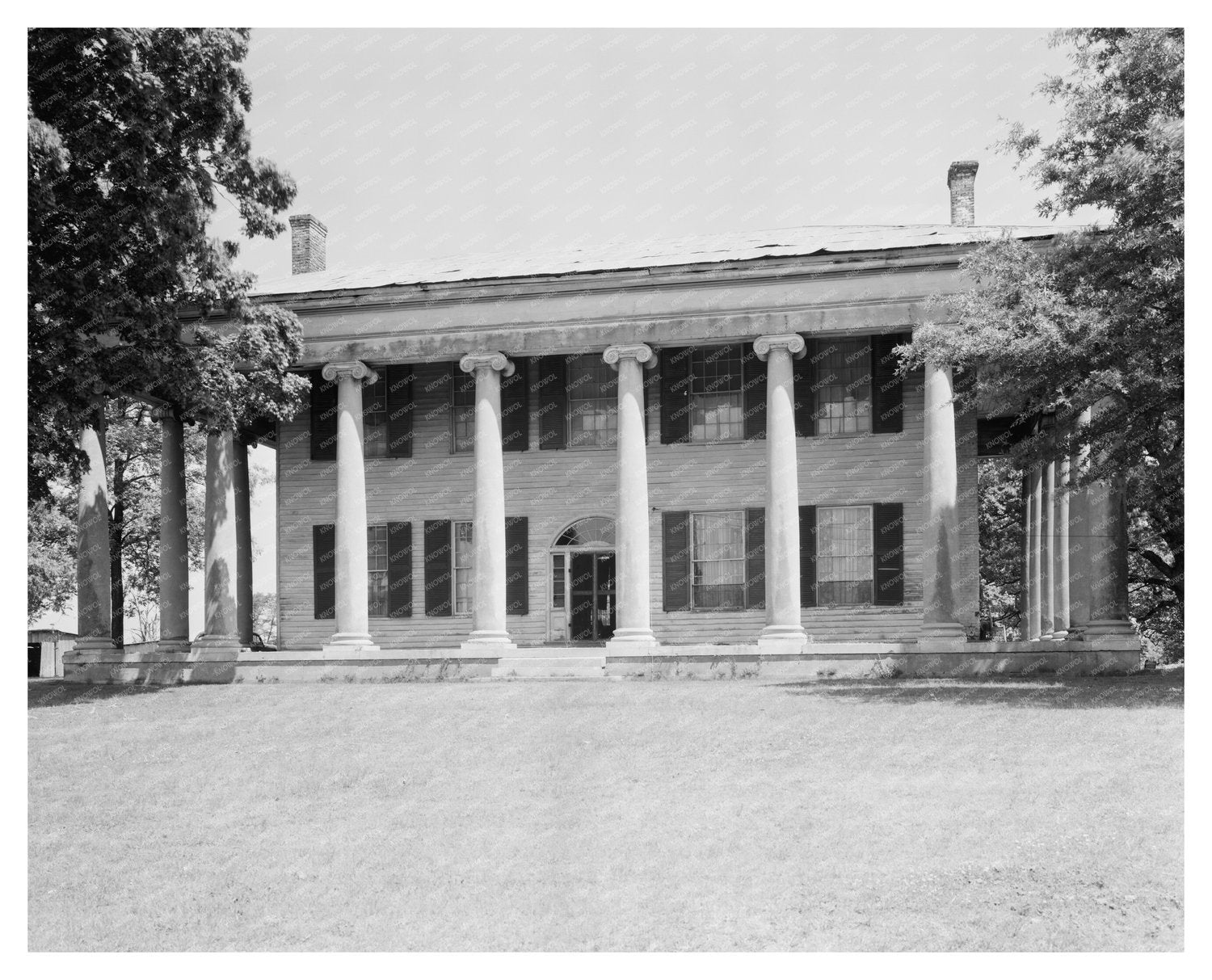 Forks of Cypress, Florence, Alabama Vintage Photo 1820
