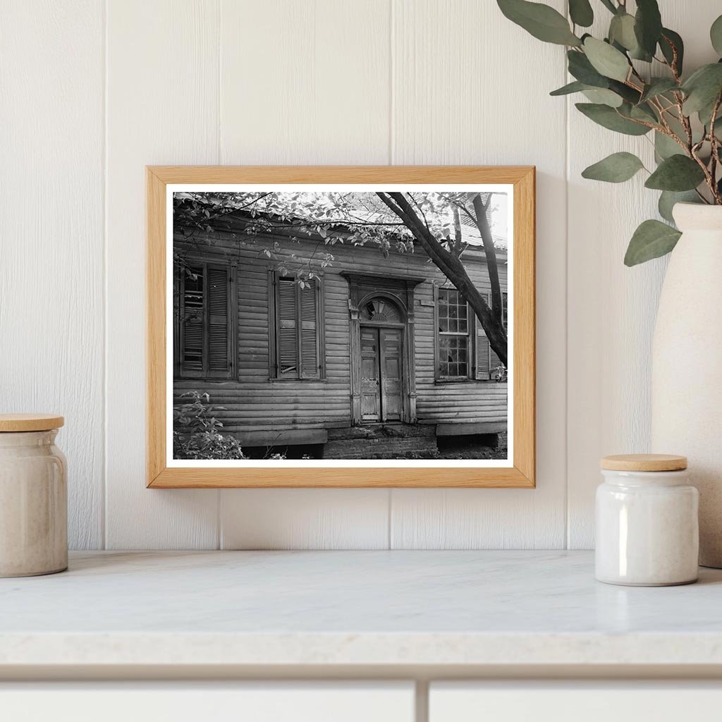 1838 Building in Courtland, Alabama - Historical Photograph