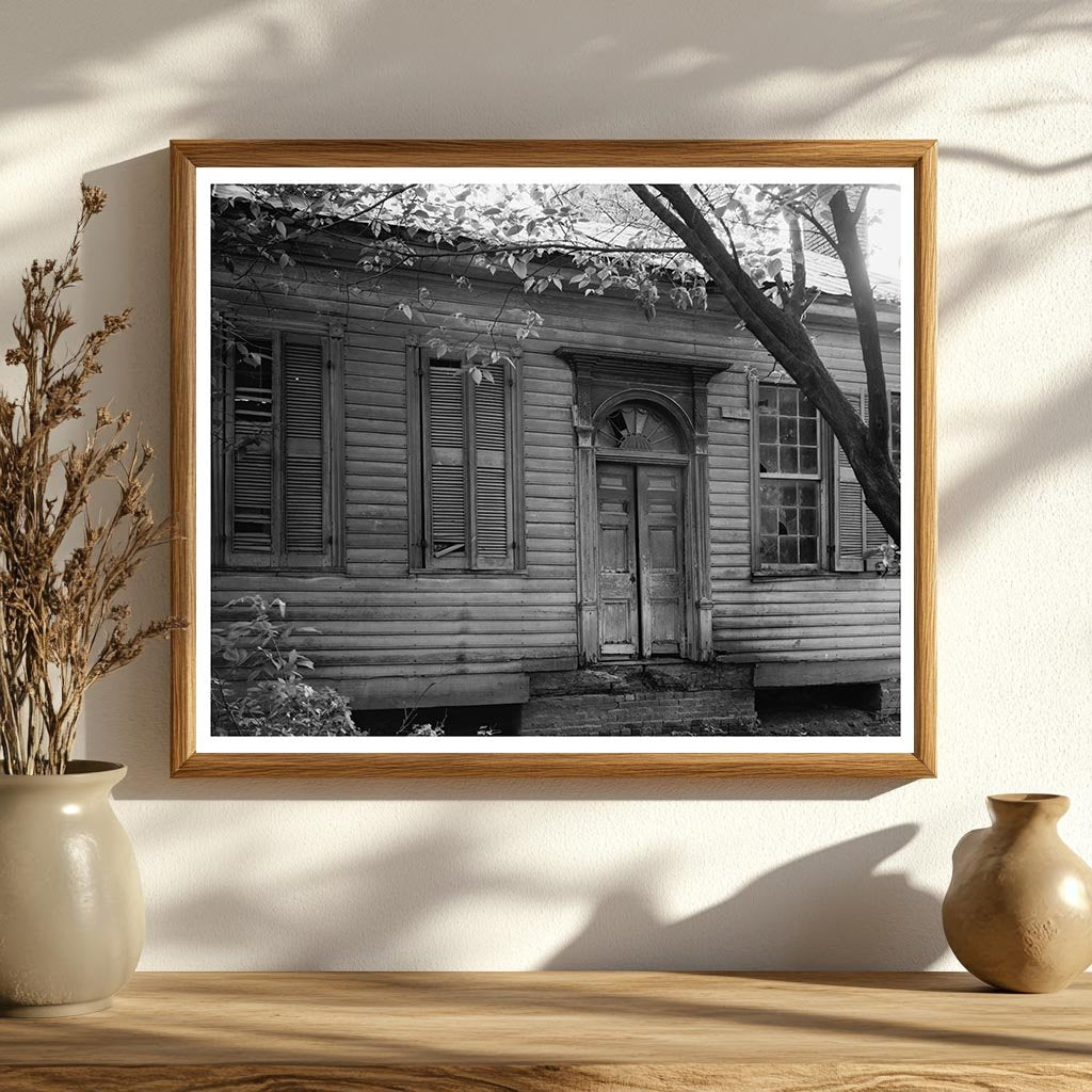 1838 Building in Courtland, Alabama - Historical Photograph