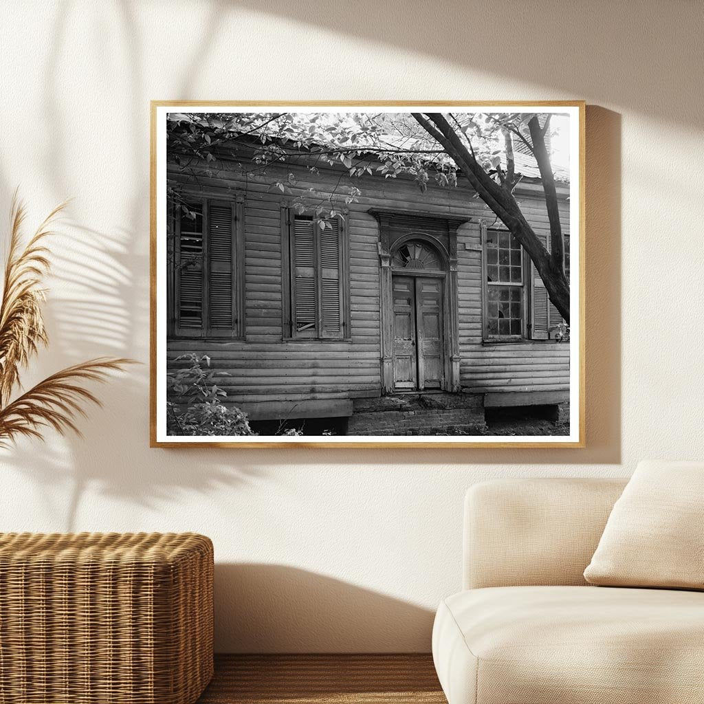 1838 Building in Courtland, Alabama - Historical Photograph