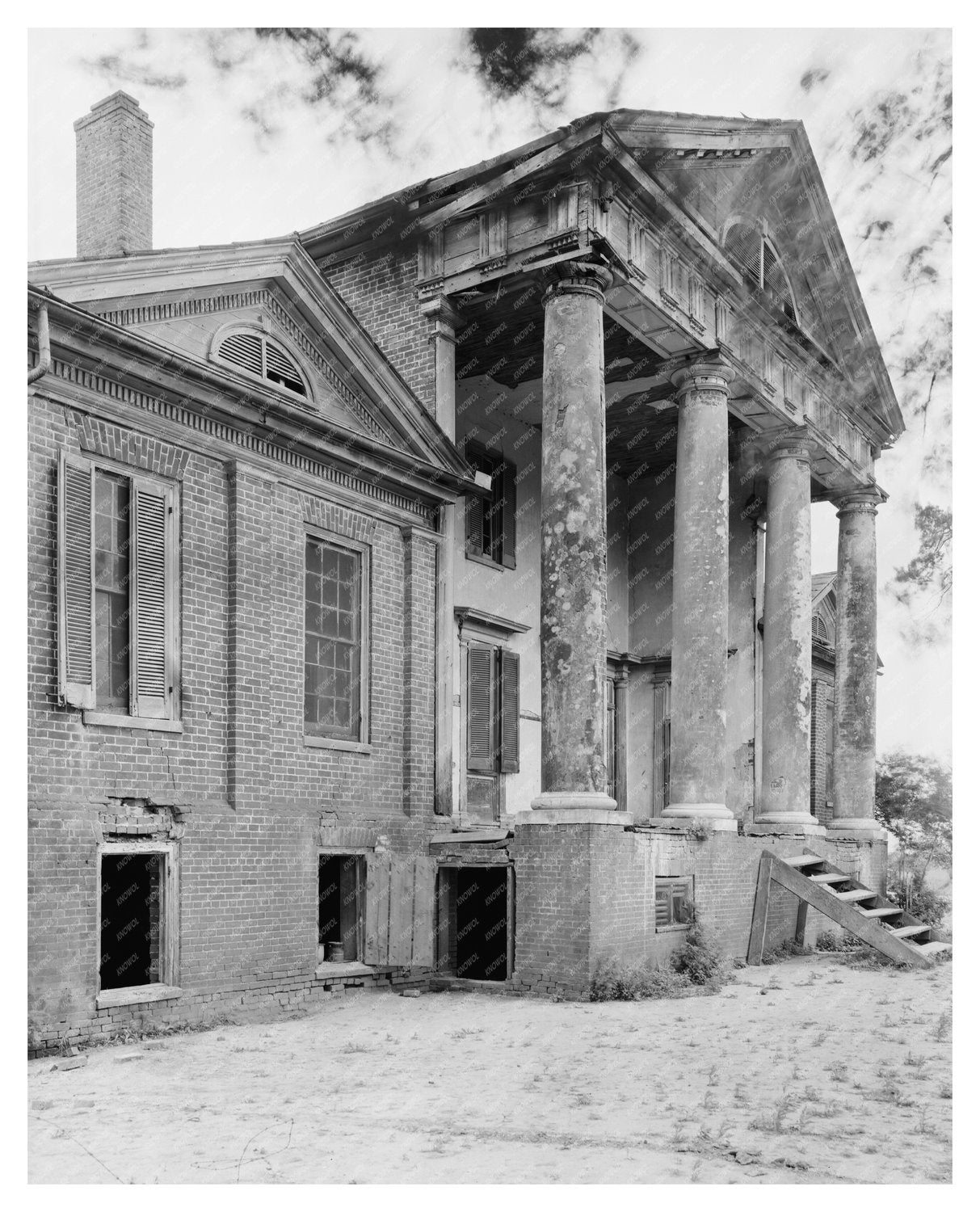 Historic 1821 Brick House, Town Creek, Alabama