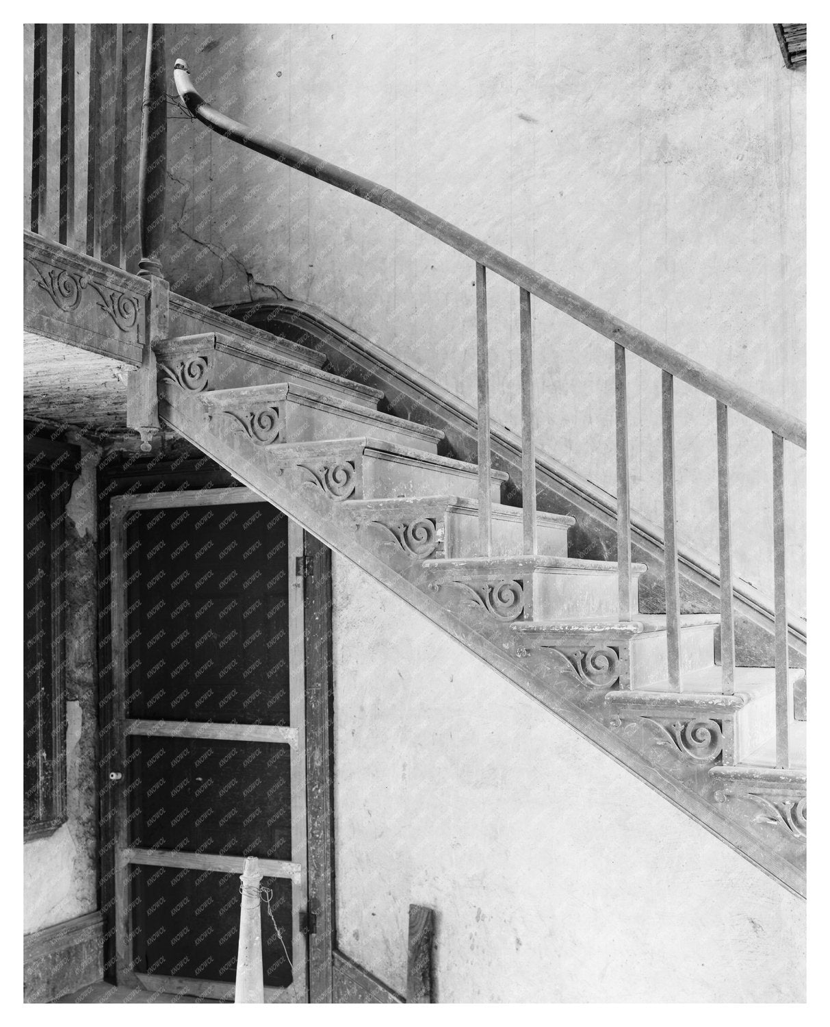 1953 Vintage Photo of Reverend Saunders Home, Town Creek, AL