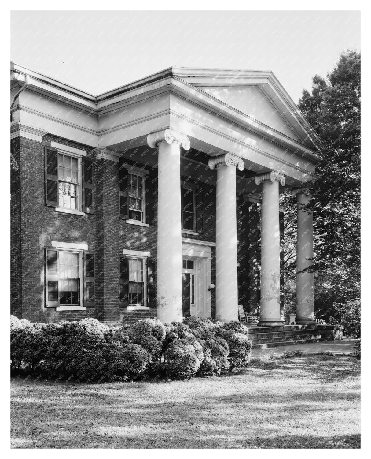 Historic House in Huntsville, Alabama (1824-1832)