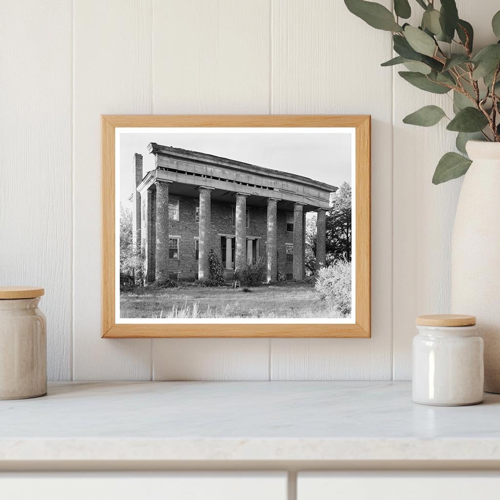 Huntsville AL Architecture History 1953 Vintage Photo