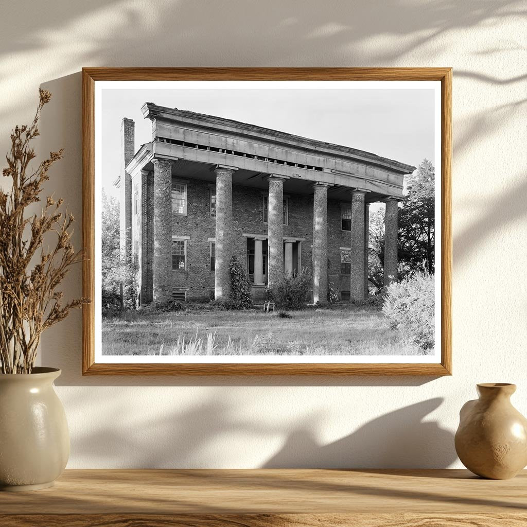 Huntsville AL Architecture History 1953 Vintage Photo