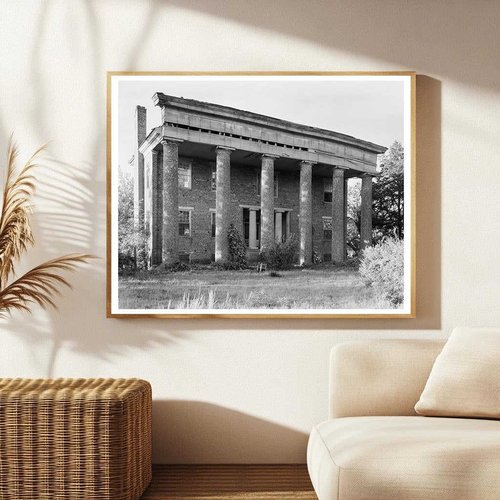 Huntsville AL Architecture History 1953 Vintage Photo