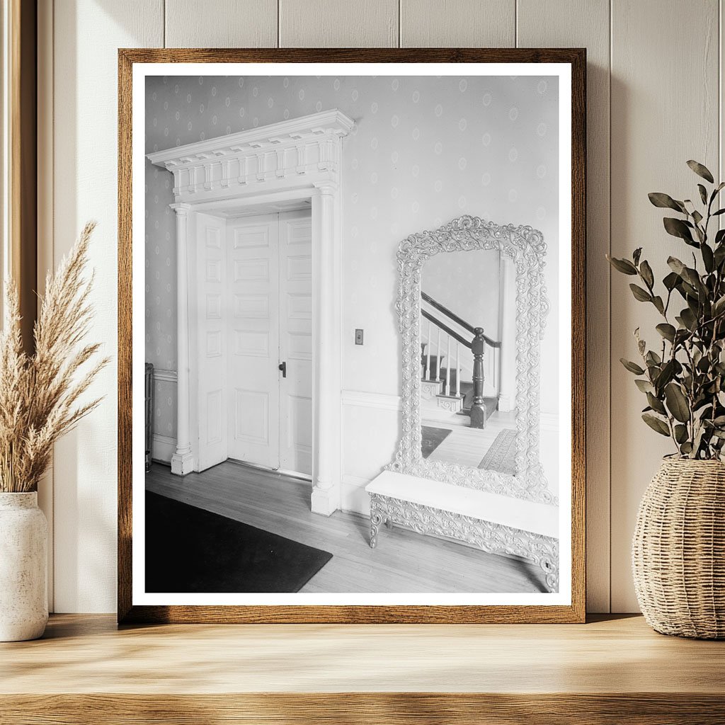 McEntire Estate in Decatur, Alabama, 1832 Vintage Photo