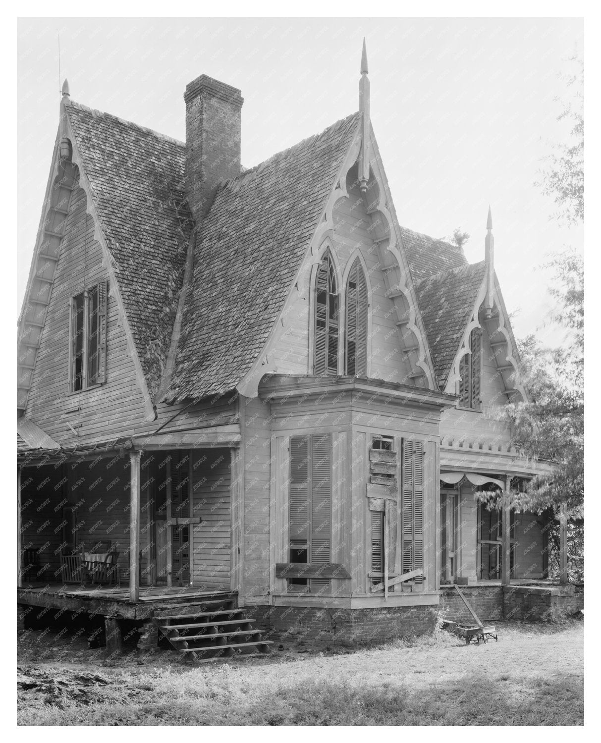 Gothic Revival House, Greensboro, AL, 1840
